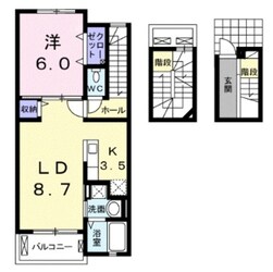 ベルレオンの物件間取画像